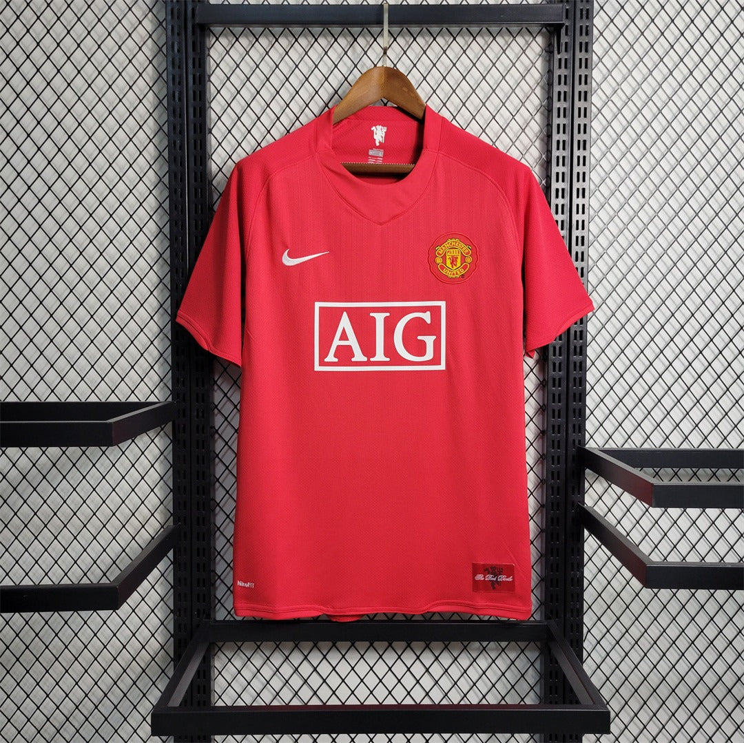 Manchester Ronaldo Retro 2007 Home Jersey