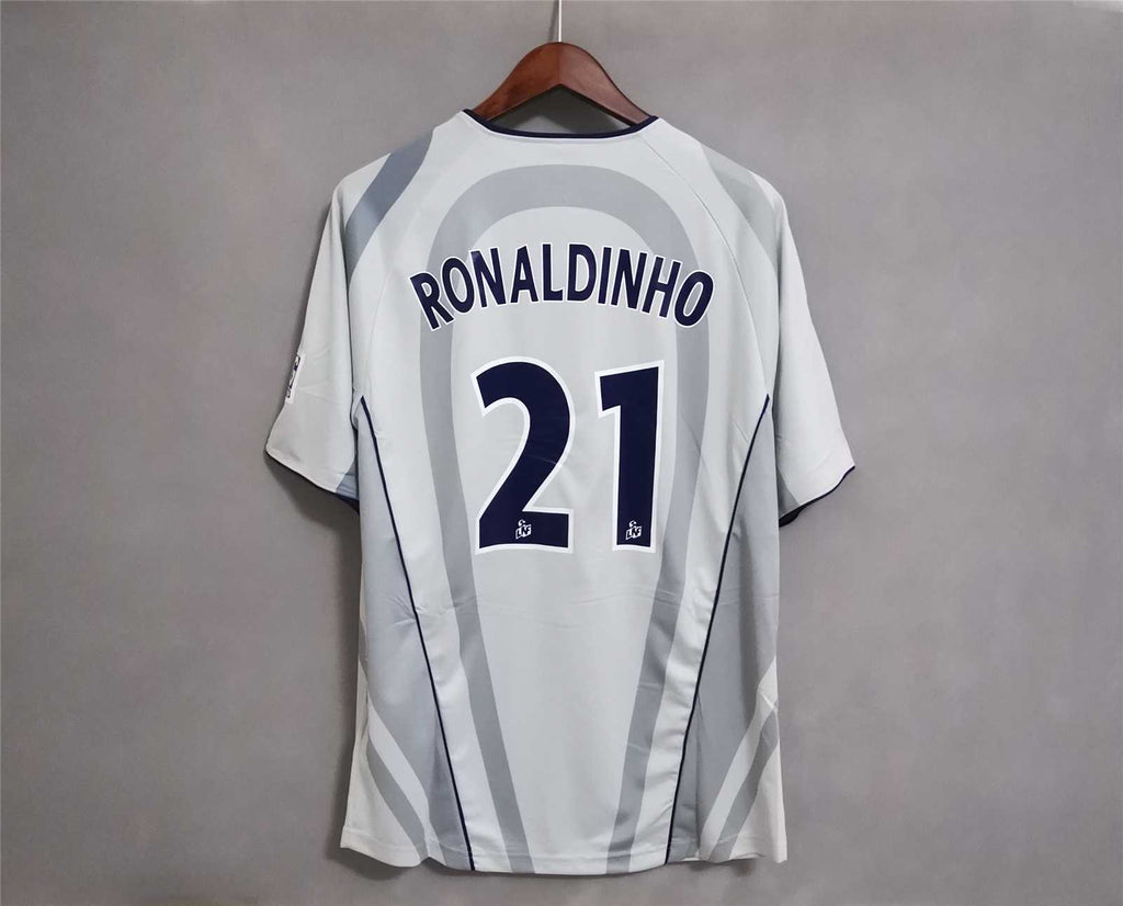 Paris Ronaldinho 2001-2002 Away Jersey