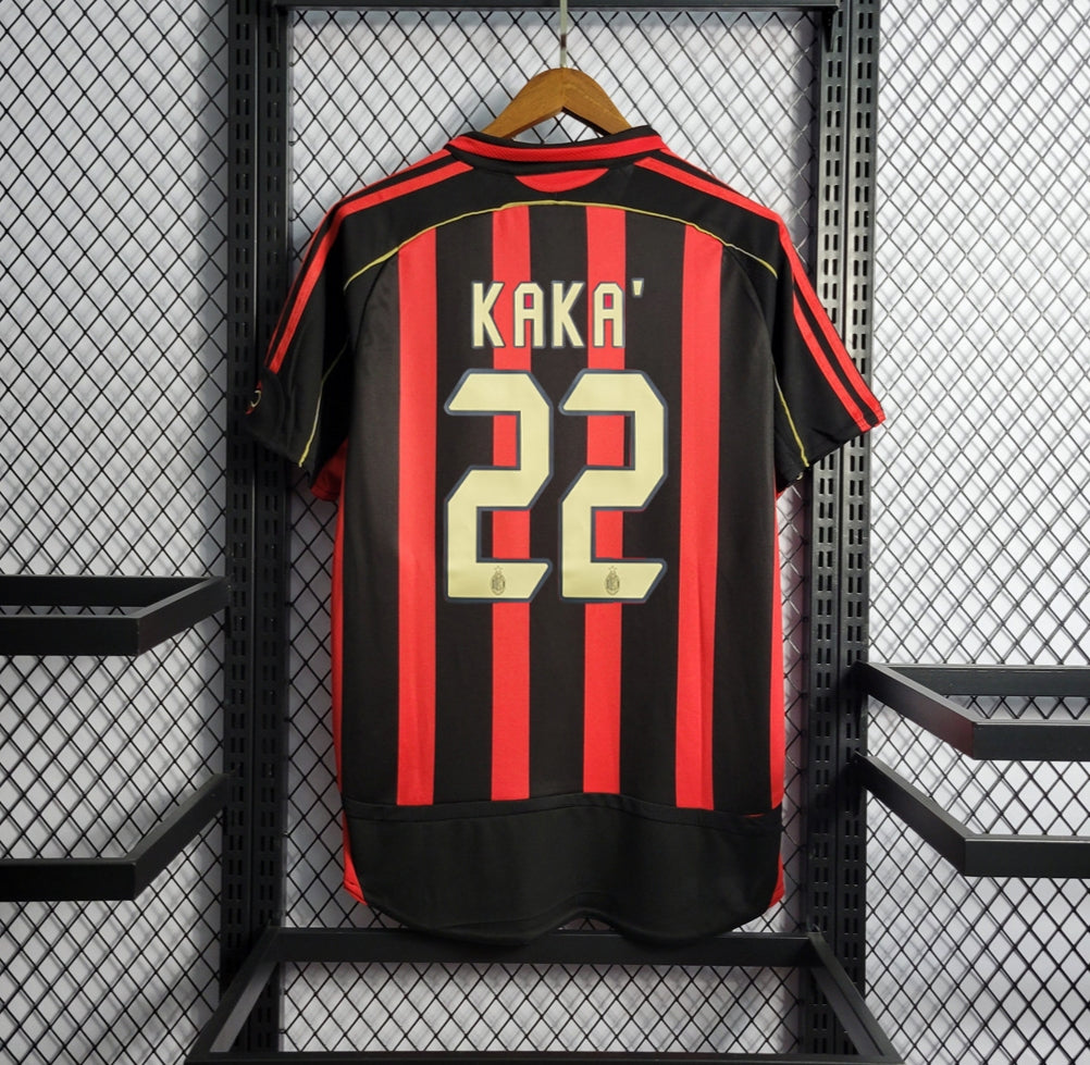 Milan Kaka Retro 2006-2007 Home Jersey