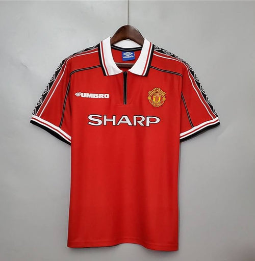 1998-00 Manchester United Home Shirt Beckham #7