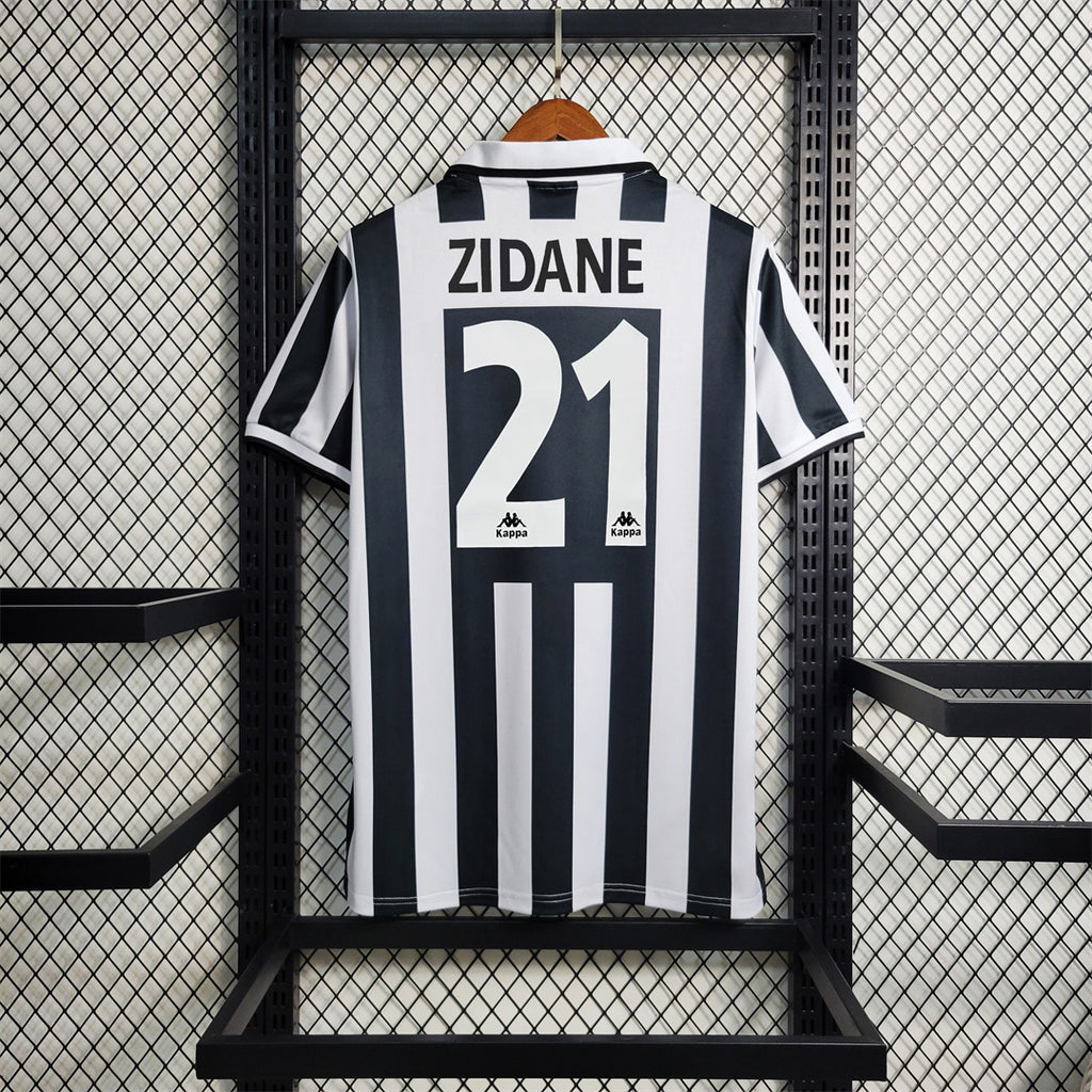 Juventus Zidane Retro 1995-1997 Home Jersey